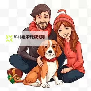 人物动物交互狗漫画:温馨瞬间展现人犬之间的深厚情谊图1