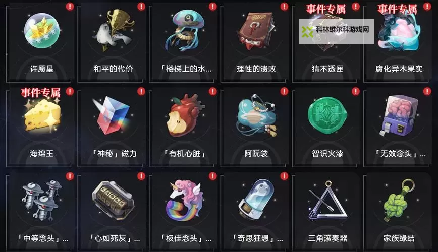 《崩坏星穹铁道》1.6新增奇物事件一览图1