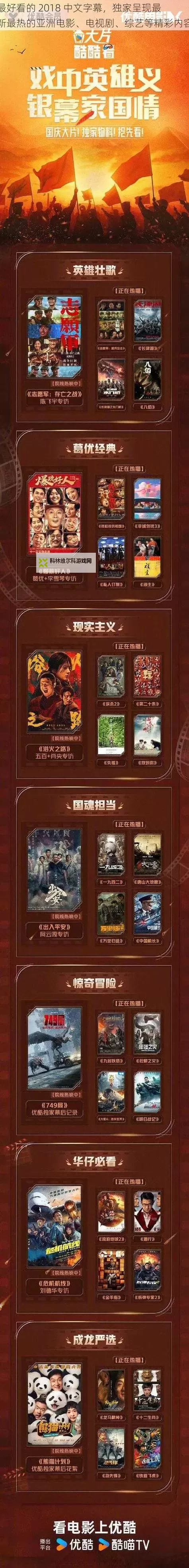 盘点：最全最好看的2018中文字幕电影推荐图1