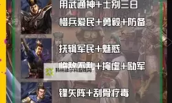《三国全面战争》远程射爆流战法推荐