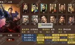 《三国志13》自建武将数据合理化建议